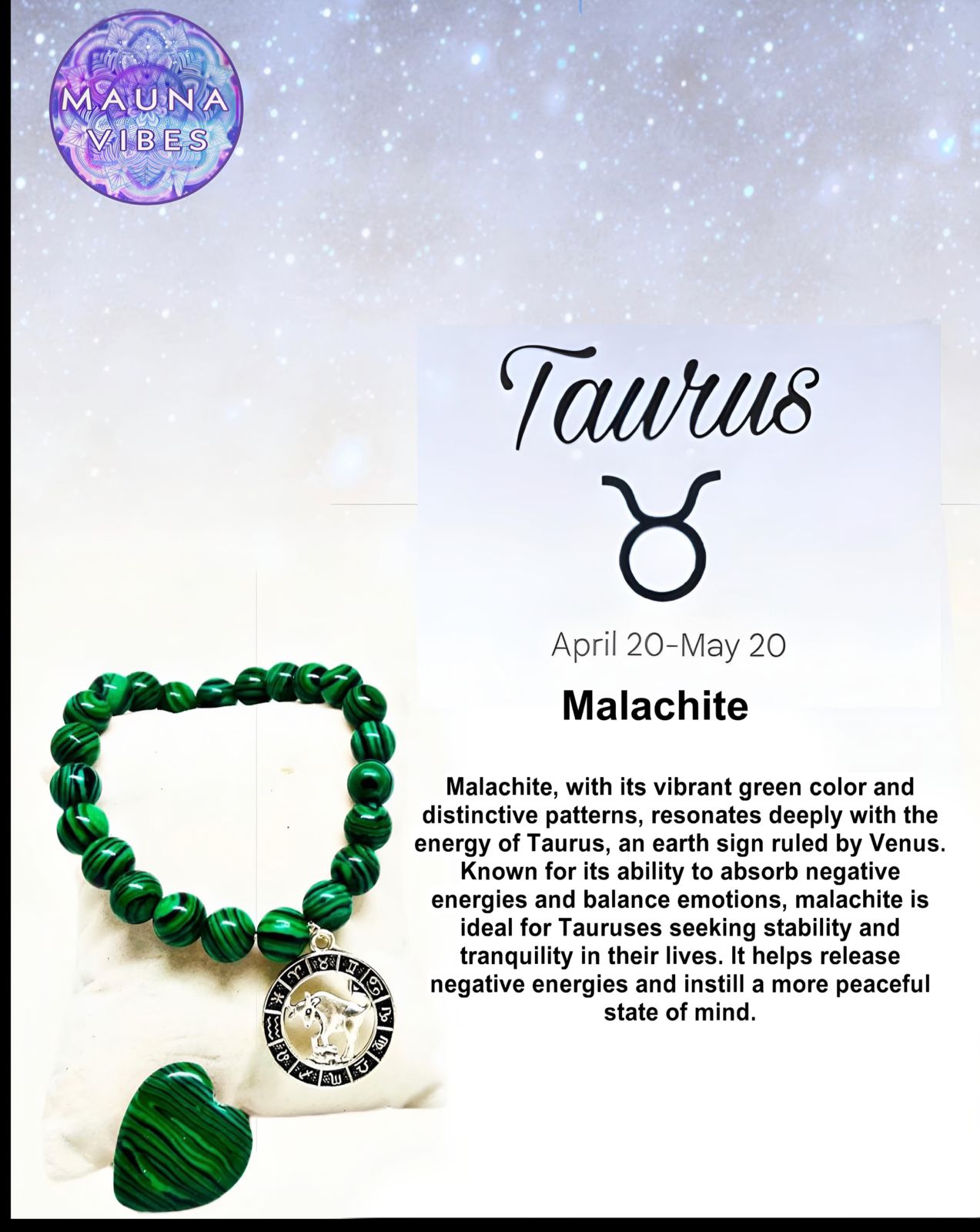 Zodiac Bracelet Collection– Astrology Birthstone Crystal Bracelets for Horoscope Lovers | Unisex Gift, Birthstone-Inspired Bracelet