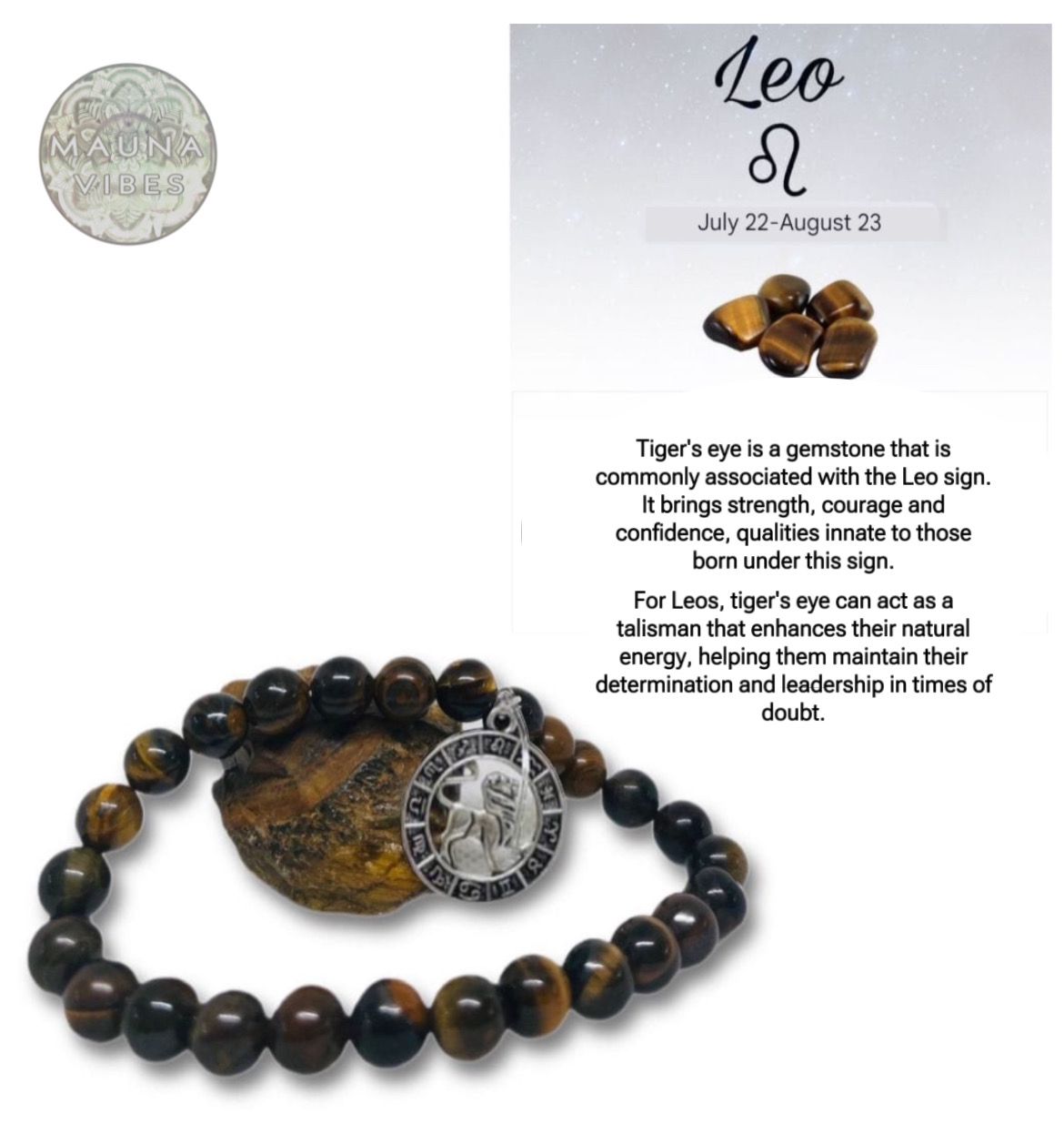 Zodiac Bracelet Collection– Astrology Birthstone Crystal Bracelets for Horoscope Lovers | Unisex Gift, Birthstone-Inspired Bracelet