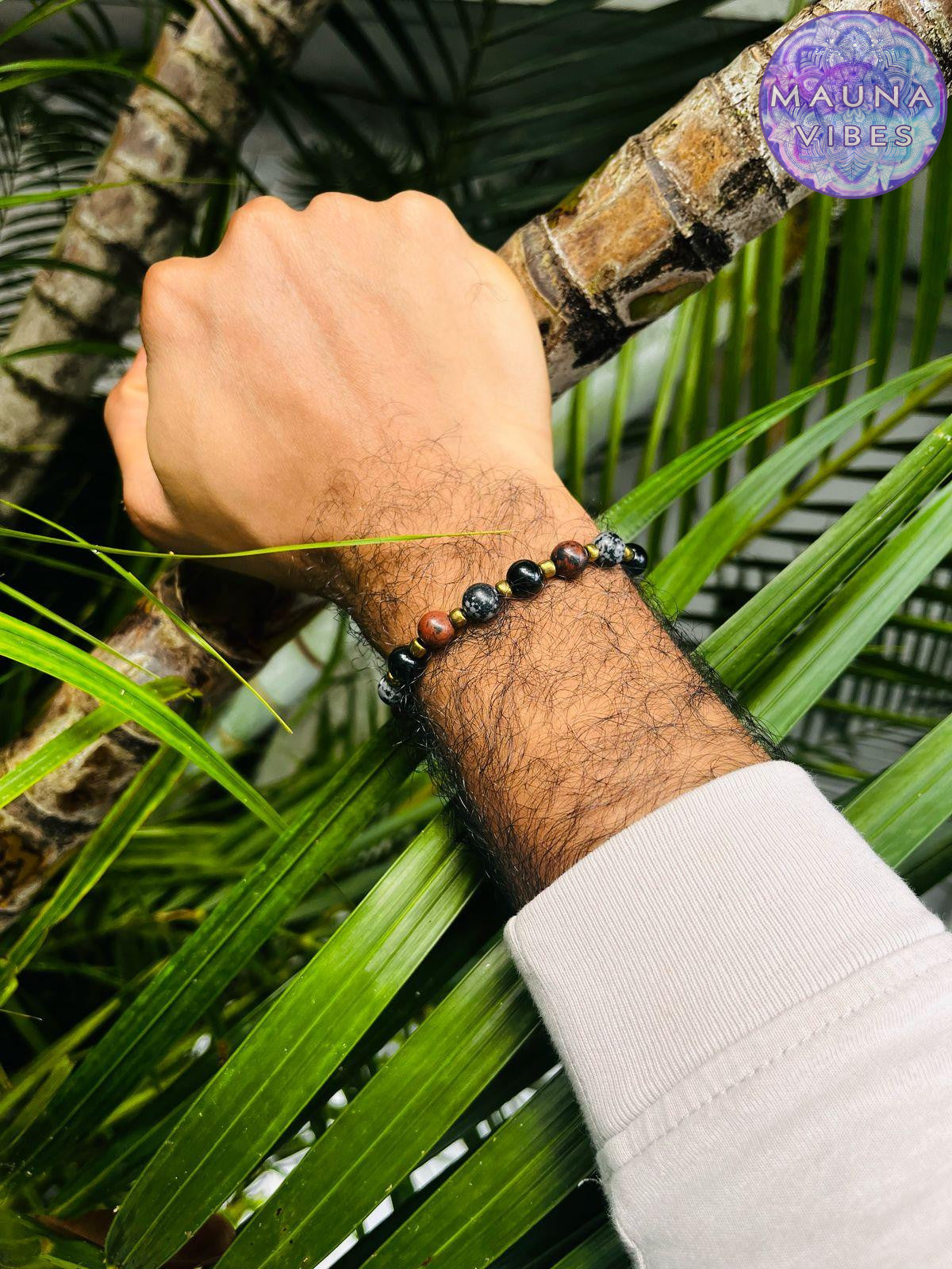 Protection Bracelets for Men & Women – Healing Gemstone Jewelry with Amethyst, Obsidian, Malachite, Labradorite and More- Perfect Gift