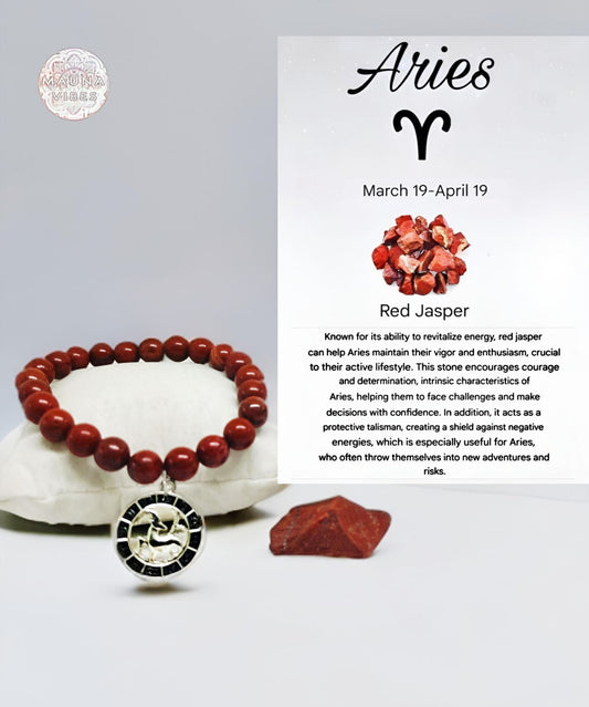 Zodiac Bracelet Collection– Astrology Birthstone Crystal Bracelets for Horoscope Lovers | Unisex Gift, Birthstone-Inspired Bracelet